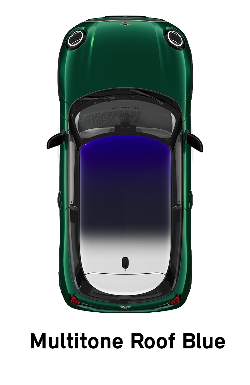 MINI Roof: Multitone Roof Blue