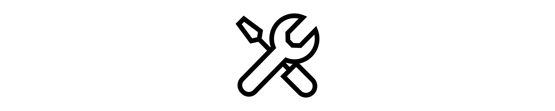 Mechanical repair tools icon